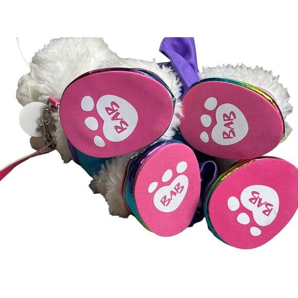 Build A Bear Pets White Cat Himalayan Persian 12” Plush Dress, Shoes & Leash - Picture 11 of 12